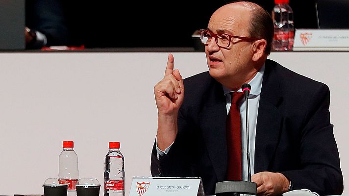 Telediario 2 - Castro sigue y Del Nido impugnará la junta del Sevilla