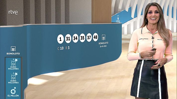 Loterías - Sorteo de la Bonoloto y Euromillones del 26/10/2021