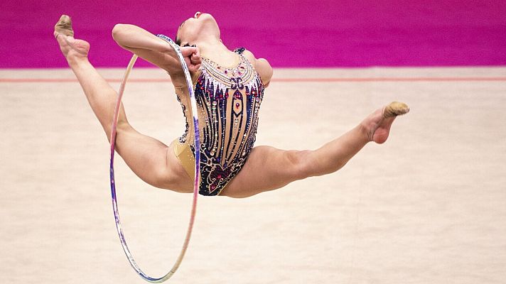 Gimnasia rítmica - Cto. Mundo. Final individual aro y pelota, desde Kitakyushu