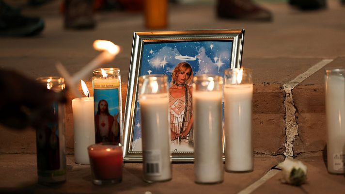 Telediario 1 - Avanza la investigación del caso Baldwin: parte del equipo jugó con la pistola a disparar latas