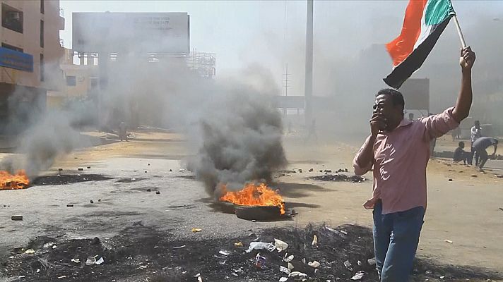Telexornal - Galicia - Baiuca, atrapado en Sudán polo golpe de estado