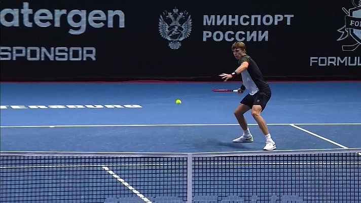 Tenis - ATP 250 Torneo San Petersburgo: Andrey Rublev - Ilya Ivashka