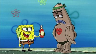 No se admiten pringados - Bob Esponja | Ver