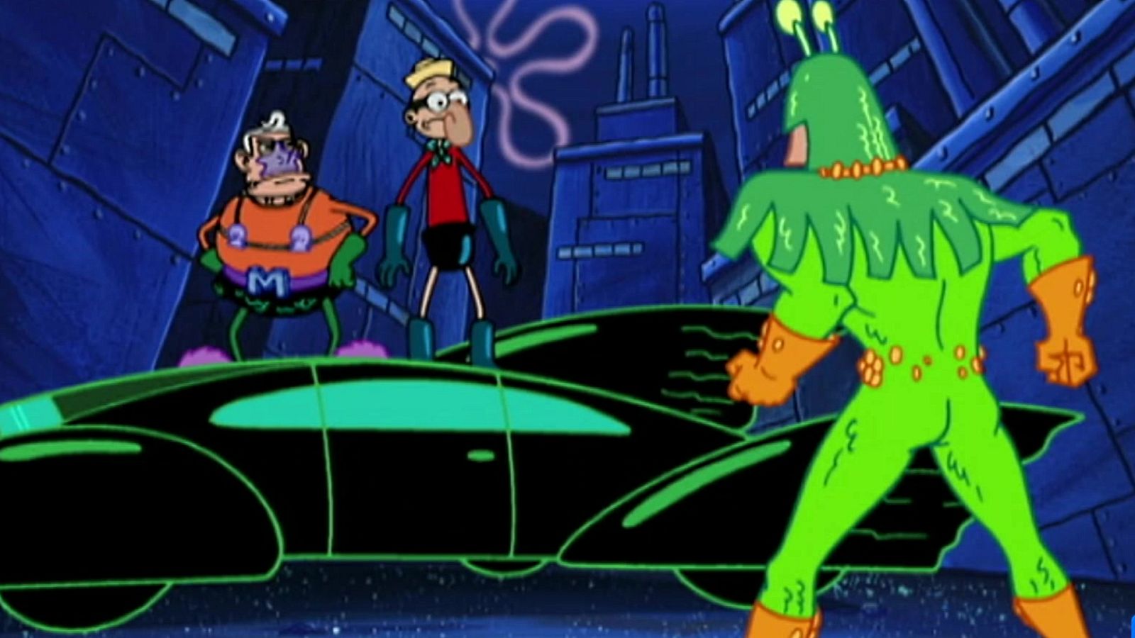 Triton-Man y el Chico Percebe - Bob Esponja | Ver