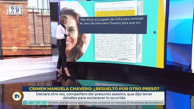 Una carta desde la cárcel trae nuevas pistas al crimen de Manuela Chavero, ¿Resuelto por otro preso?