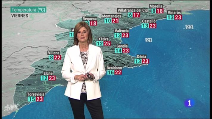 L'informatiu - Comunitat Valenciana - El tiempo en la Comunitat Valenciana - 28/10/21