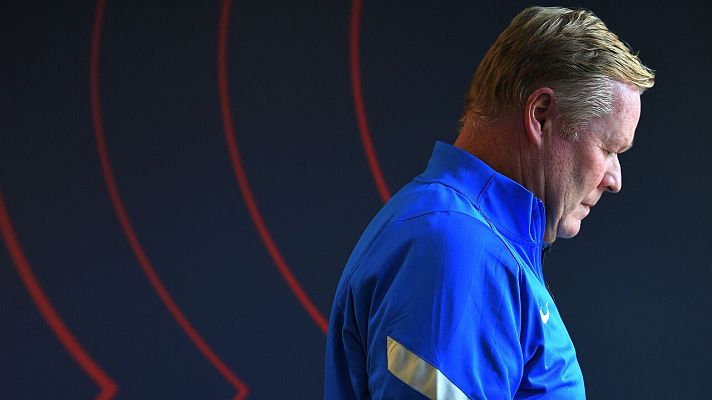 Telediario 1 - Koeman, el héroe de Wembley, sale del Barça por la puerta de atrás