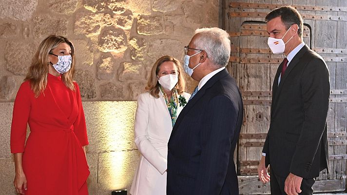 Telediario 2 - Sánchez marca el fin de la crisis en el gobierno con Calviño y Díaz: "La legislatura acabará en 2023"