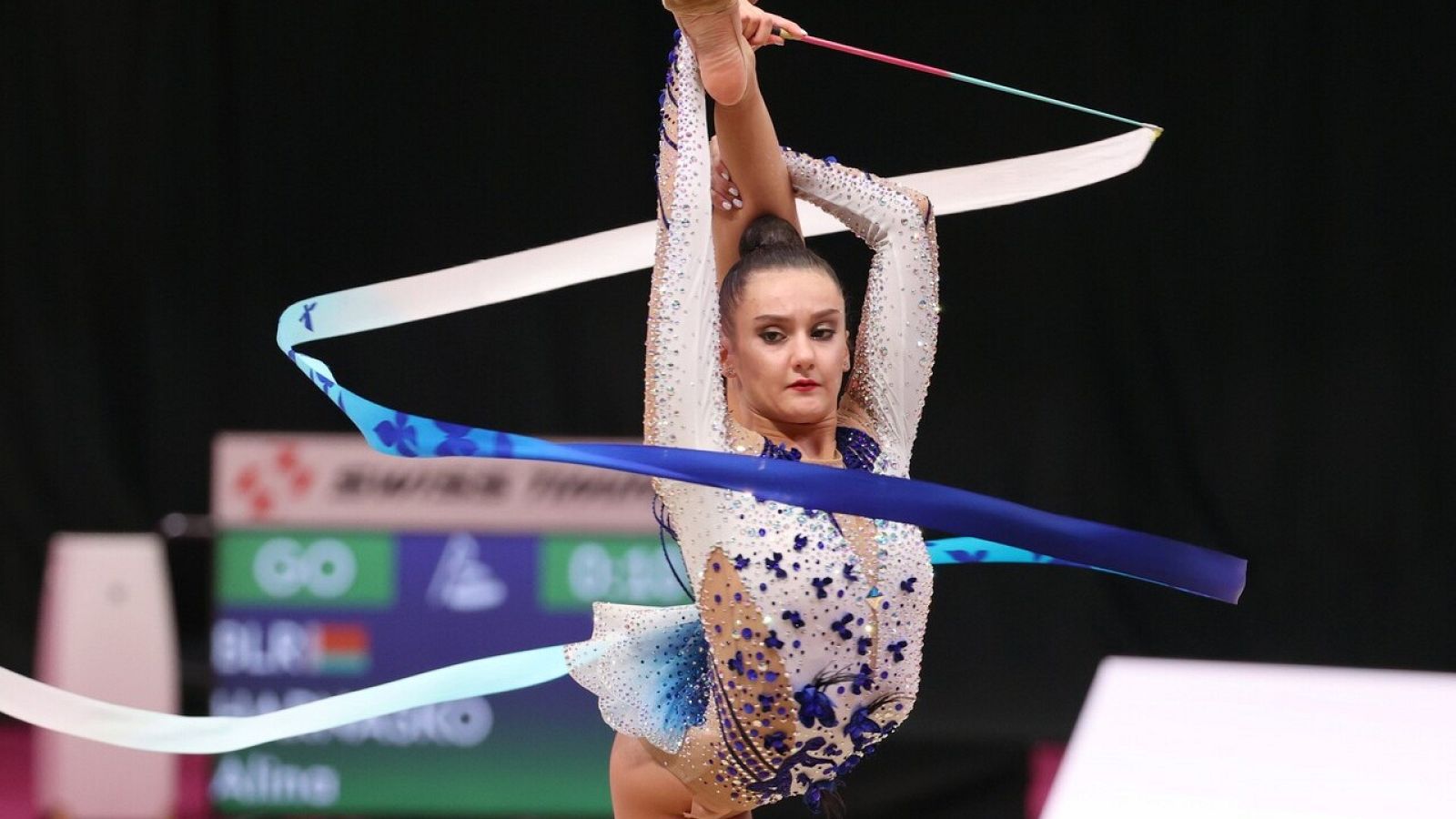 Alina Harnasko, oro mundial en cinta de gimnasia rítmica | Ver