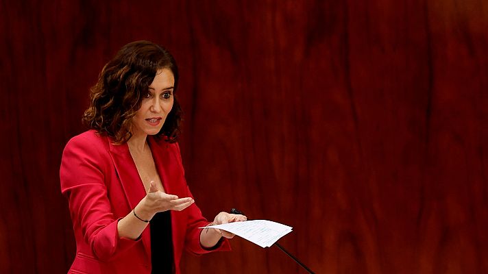 Informativo 24h - Ayuso dice que no quiere "presionar" a Génova pero pide la celebración del Congreso Regional del PP "cuanto antes"