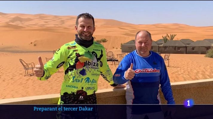Informatiu Balear - Vingut prepara el seu tercer Dakar