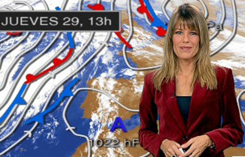 Lluvias débiles en Galicia y nubes en Extremadura y área mediterránea