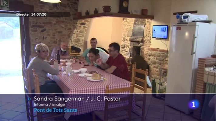 L'Informatiu - El mal temps no acaba amb les ganes de desconnectar