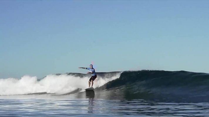 Telediario Fin de Semana - Preocupación por el efecto del cambio climático en la ola de izquierda de Arona