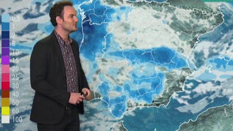 La semana finaliza con lluvias fuertes y persistentes en casi todo el país - El tiempo | Ver