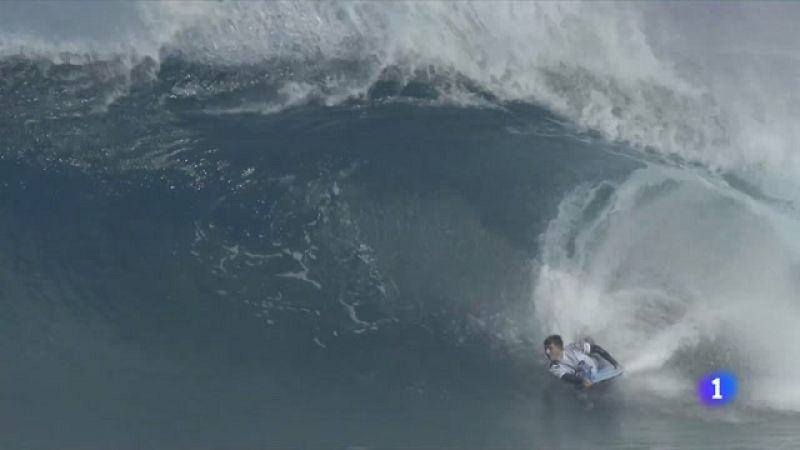 El Frontón, un muro de bodyboard en Canarias | Ver