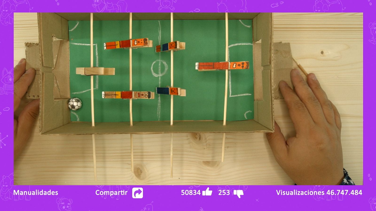 Futbolín - Agus & Lui: Churros y Crafts | Ver