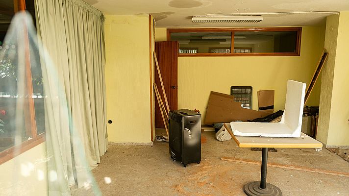 Telediario 1 - Muere una joven por una intoxicación de monóxido de carbono en un local de Azuqueca de Henares