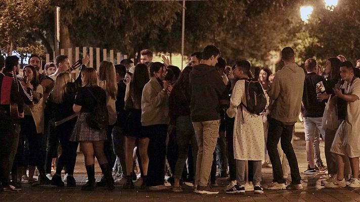 Telediario 1 - Incidentes en las comunidades durante la noche de Halloween