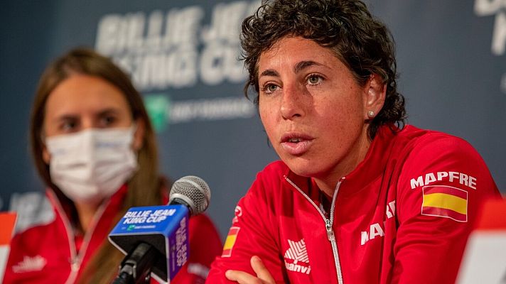 Telediario 1 - Carla Suárez afronta "con confianza" su última competición profesional