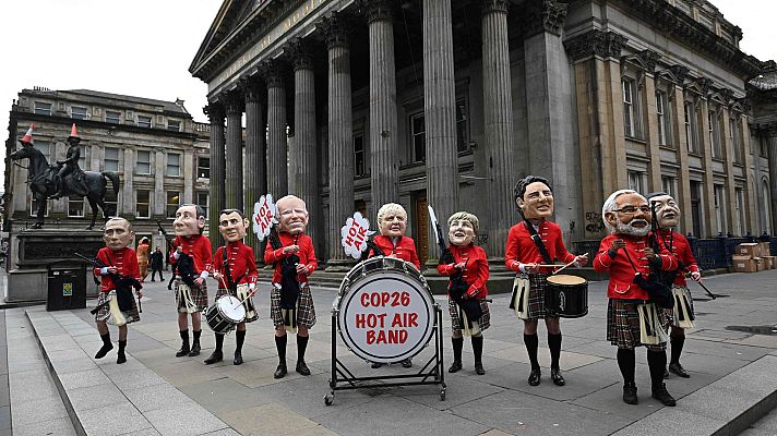  - De Bilbao a Glasgow para exigir a los líderes mundiales "que cumplan sus promesas" contra el cambio climático