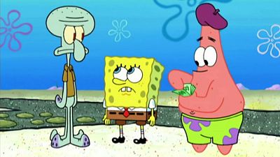 Bob Esponja: Artista ojos falsos | Clan RTVE.es - Bob Esponja | Ver