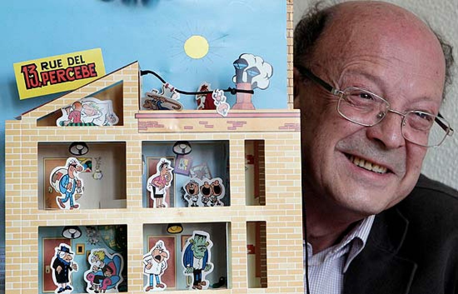 Ibáñez reconstruye "13 Rúe del Percebe" con un libro interactivo desplegable | Ver