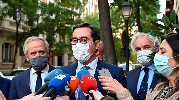 Telediario 1 - El plan para las pensiones divide a patronal y sindicatos