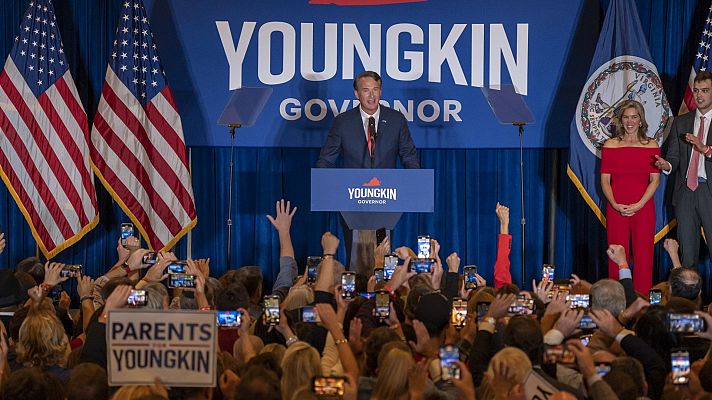 Telediario 1 - El candidato demócrata de Biden pierde el estado de Virginia