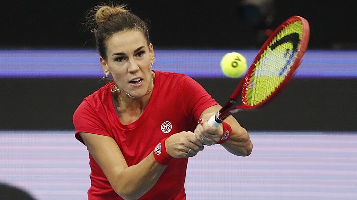 Tenis - Billie Jean King Cup: Estados Unidos - España (1)