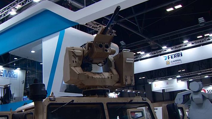 Telediario 2 - La última tecnología en Defensa se exhibe en IFEMA