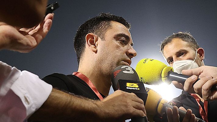 Telediario 2 - Xavi desea "volver a casa" y su club presiona al Barça
