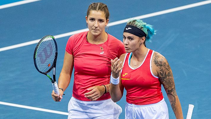 Tenis - Billie Jean King Cup: Estados Unidos - España (3)