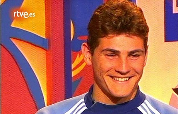 Deportes en el Archivo de RTVE - Entrevista a Iker en la Euro'00