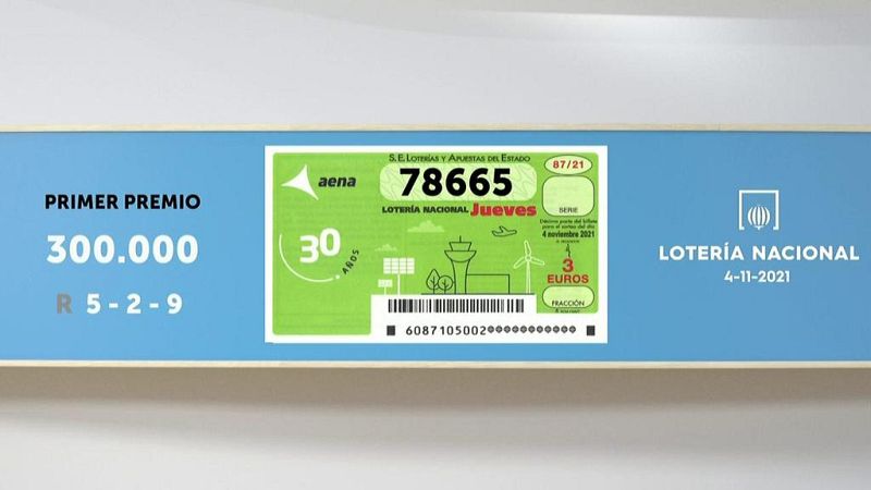 Sorteo de la Lotería Nacional del 04/11/2021 - Ver ahora