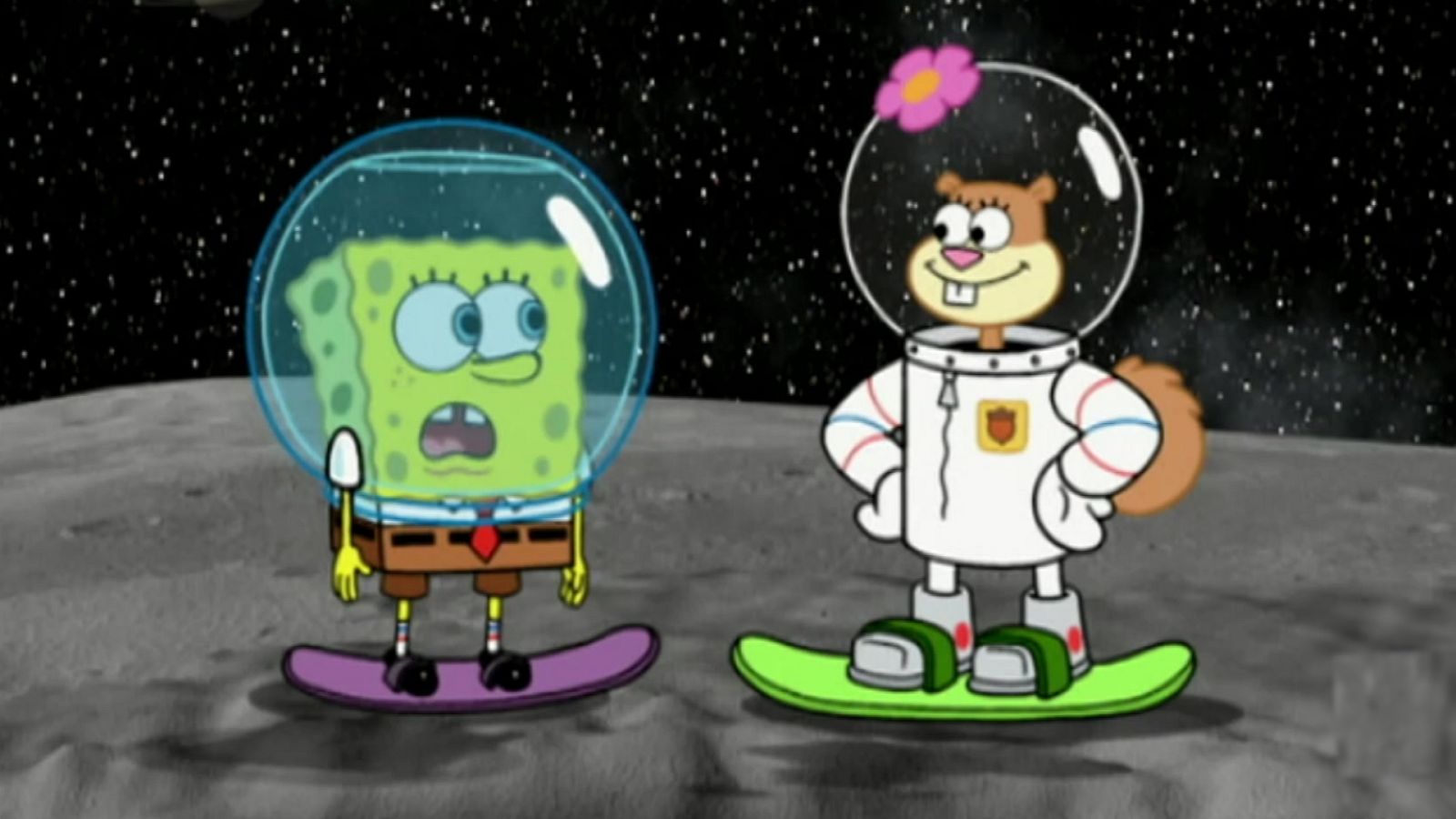 Vacaciones en la luna - Bob Esponja | Ver