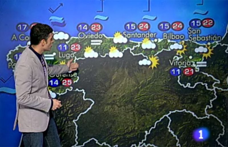 Descenso de temperaturas de cara al fin de semana