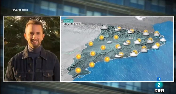 El temps - Cap de setmana amb fred nocturn, fortes ventades i mala mar