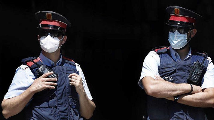 Telediario 1 - La víctima de la agresión sexual en Igualada sale de la UCI mientras los mossos siguen buscando al autor