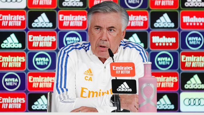 Telediario 1 - Ancelotti: "Cuando pitan, te van a exigir más"