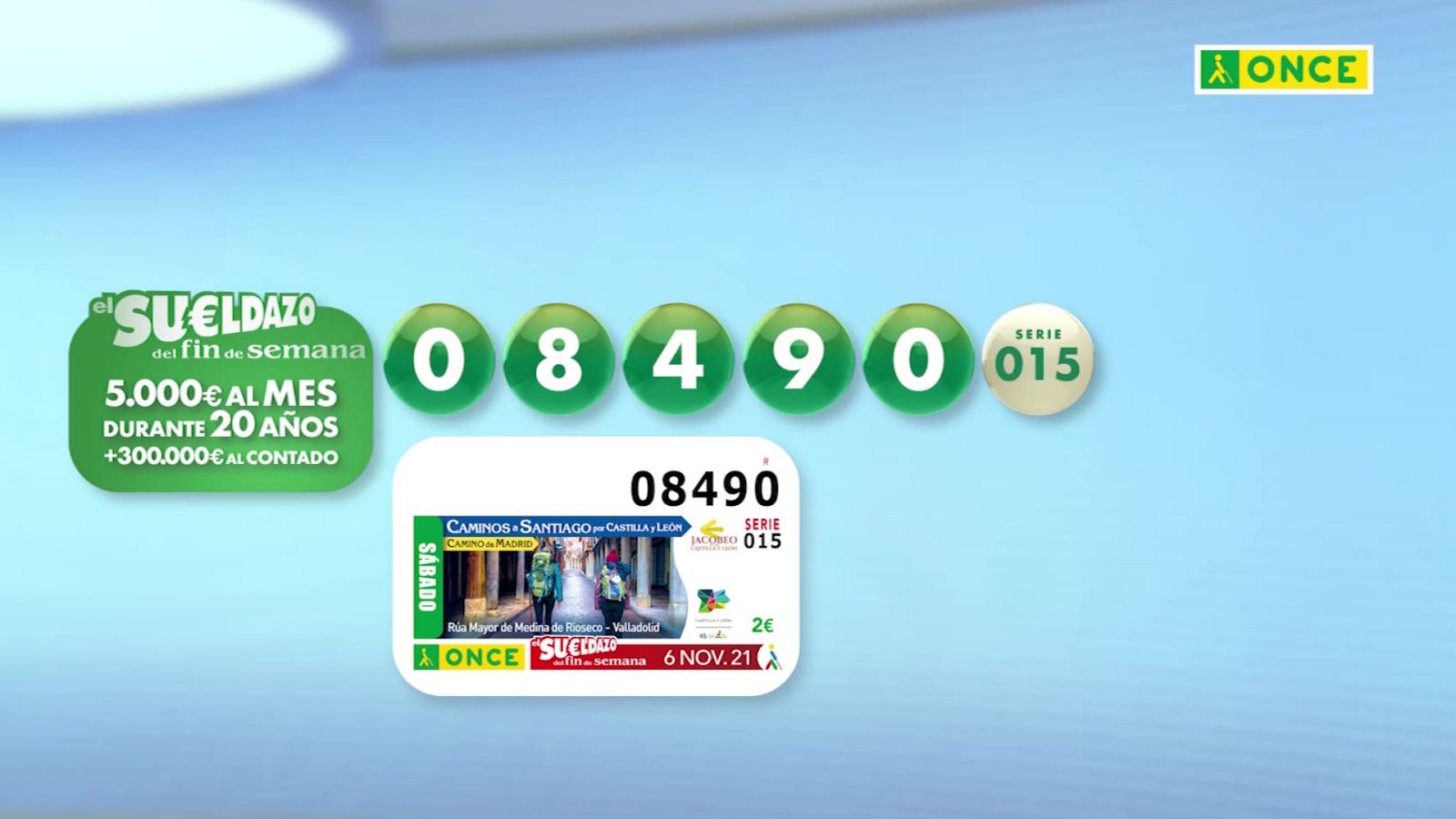 Sorteo ONCE - 06/11/21 - ver ahora