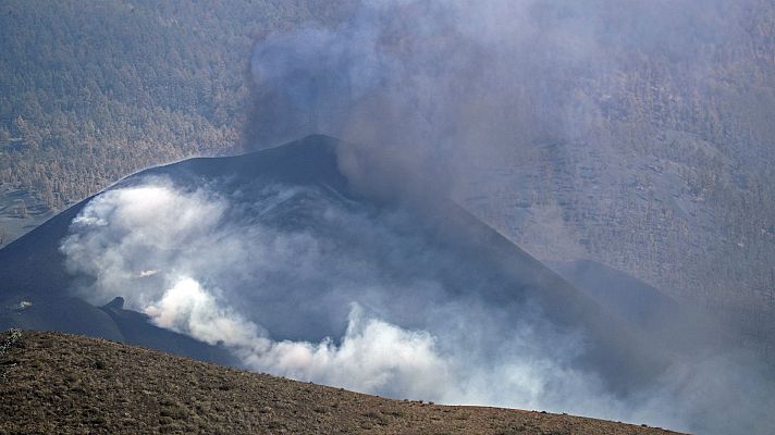 Telediario Fin de Semana - Empeora la calidad del aire en los municipios cercanos al volcán