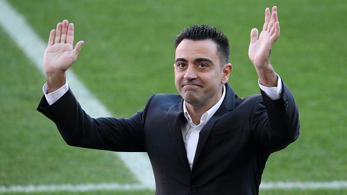 Fútbol - Xavi Hernández, en su presentación: "Somos el mejor club del mundo y vamos a trabajar con mucha exigencia para conseguir éxitos"