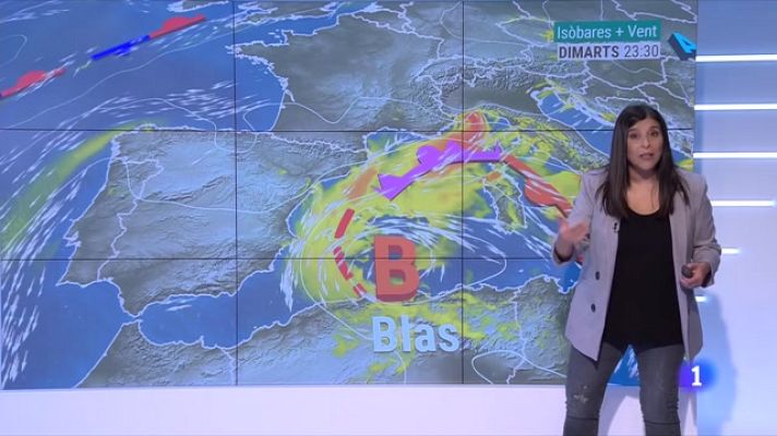 El temps - Pendents de la borrasca Blas