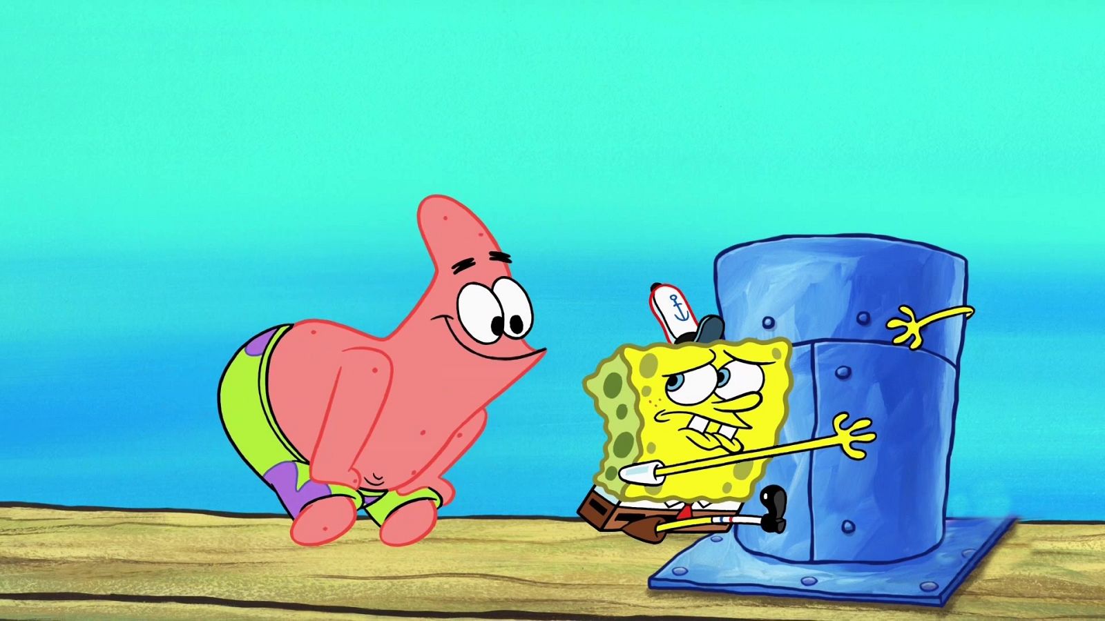 Atrapado en el tejado - Bob Esponja | Ver