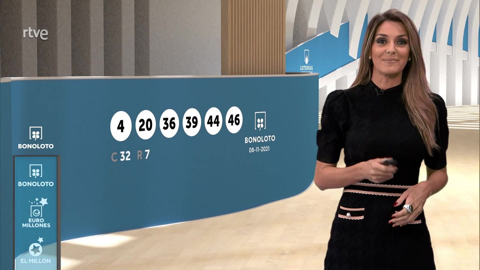 Sorteo de la Bonoloto del 08/11/2021 - ver ahora