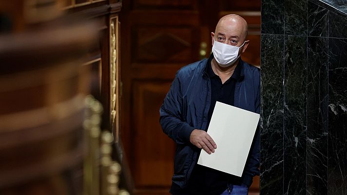 La hora de La 1 - Elorza (PSOE), sorprendido tras ser apartado como portavoz en el pleno en el que se ratificará la renovación del TC