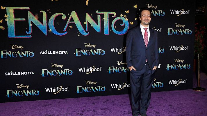 Telediario 2 - El compositor Lin-Manuel Miranda presenta 'Encanto', la nueva producción de Disney