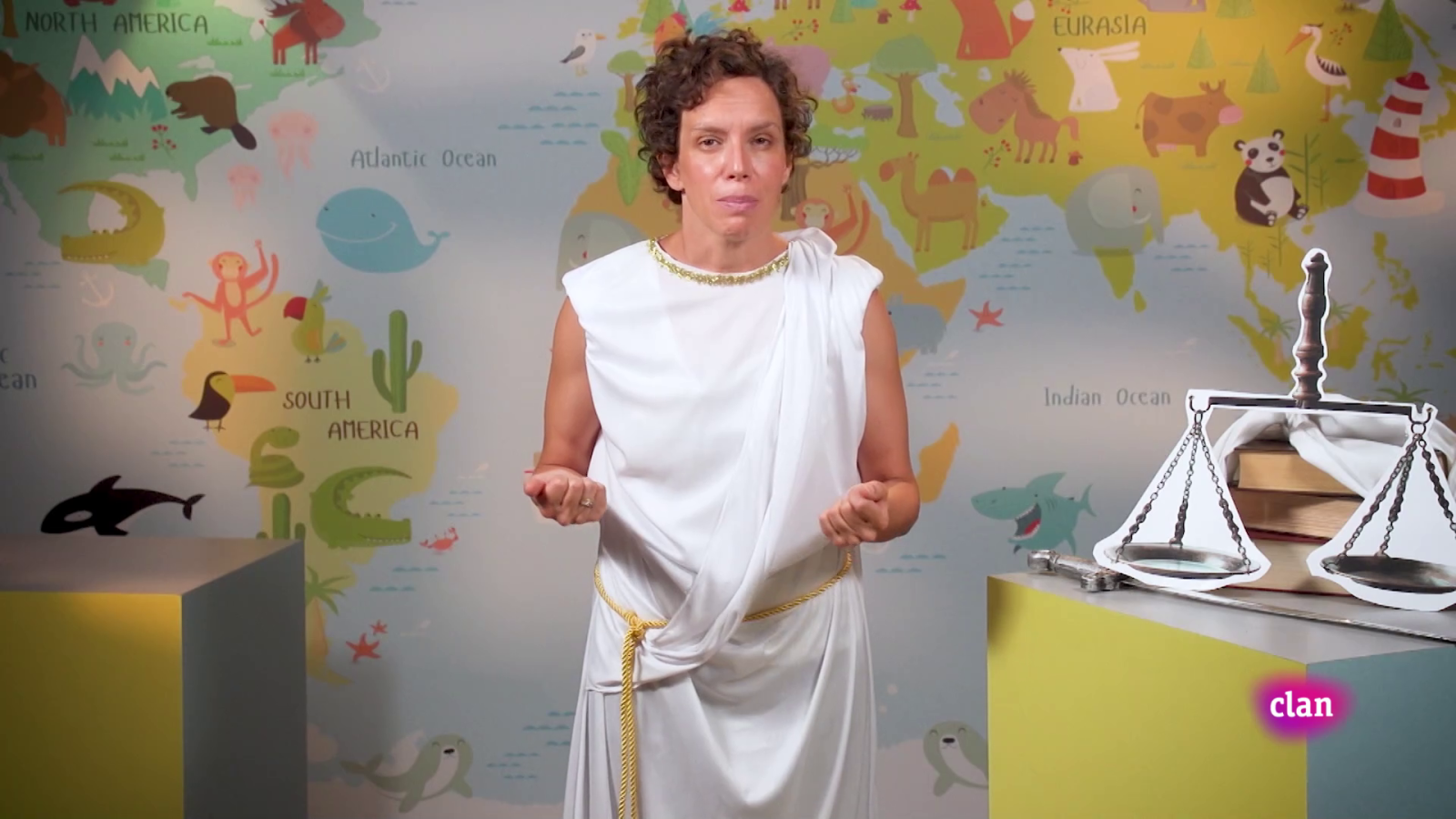 CIENCIAS SOCIALES - Historia de la balanza - Aprendemos en Clan | Ver