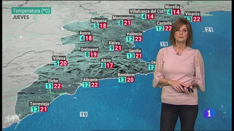 El tiempo en la Comunitat Valenciana - 10/11/21 ver ahora